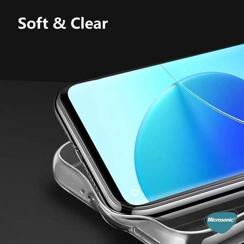 Microsonic Oppo A60 Kılıf Transparent Soft Şeffaf