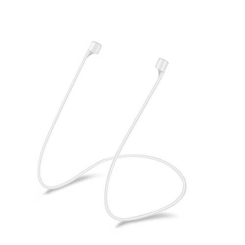 Microsonic Airpods Pro 3 Manyetik Mıknatıslı Kulaklık İpi Beyaz