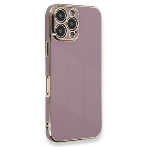 Microsonic Apple iPhone 16 Pro Kılıf Olive Plated Lila