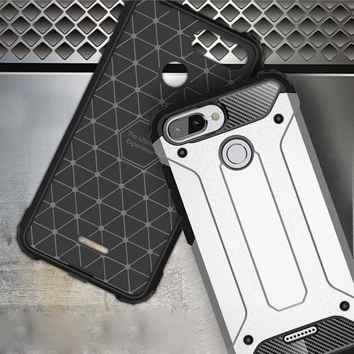 Microsonic Xiaomi Redmi 6 Kılıf Rugged Armor Kırmızı