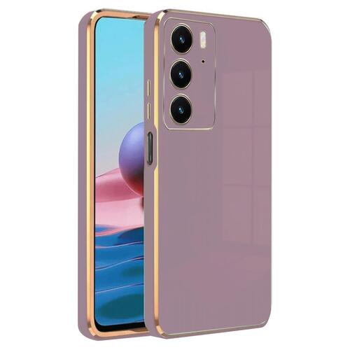 Microsonic Realme C75 Kılıf Olive Plated Lila