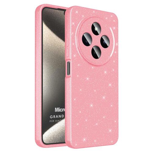 Microsonic Xiaomi Redmi 14C Kılıf Grand Stardust Pembe