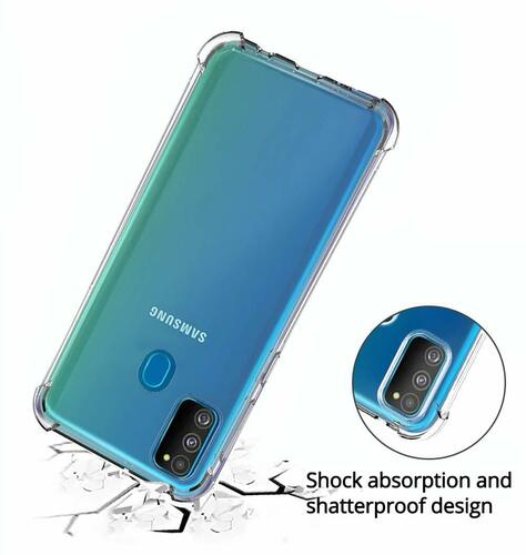 Microsonic Shock Absorbing Kılıf Samsung Galaxy M30s Şeffaf