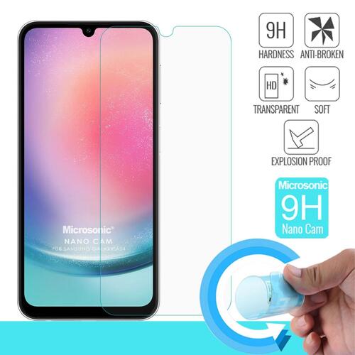 Microsonic Samsung Galaxy A24 Nano Glass Cam Ekran Koruyucu