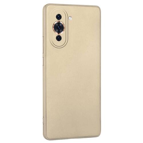 Microsonic Matte Silicone Huawei Nova 10 Pro Kılıf Gold