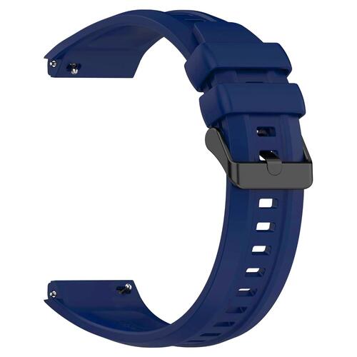 Microsonic Huawei Watch GT 6 Pro 46mm Kordon, Silicone SwiftBands Lacivert