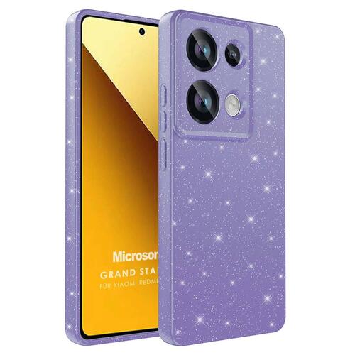 Microsonic Xiaomi Redmi Note 13 Pro 4G Kılıf Grand Stardust Mor