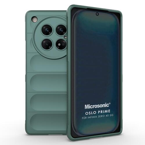 Microsonic Infinix Zero 40 5G Kılıf Oslo Prime Yeşil