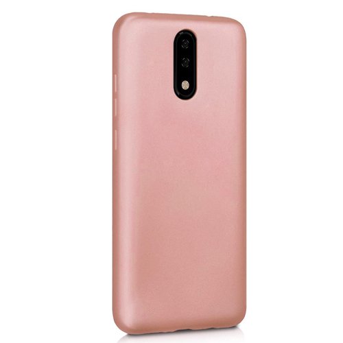 Microsonic Matte Silicone Casper Via P3 Kılıf Rose Gold