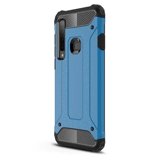 Microsonic Samsung Galaxy A9 2018 Kılıf Rugged Armor Mavi