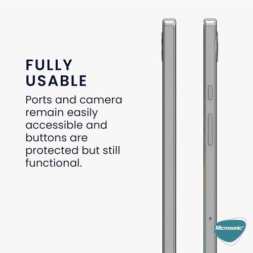 Microsonic Lenovo Tab P12 Kılıf Transparent Soft Şeffaf