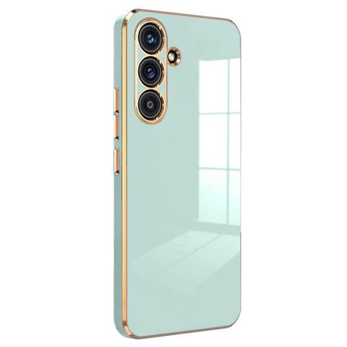 Microsonic Samsung Galaxy S24 FE Kılıf Olive Plated Yeşil