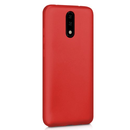 Microsonic Matte Silicone Casper Via P3 Kılıf Kırmızı