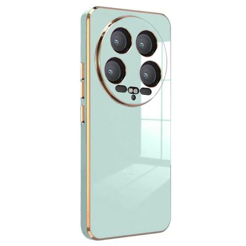 Microsonic Xiaomi Mi 14 Ultra Kılıf Olive Plated Yeşil