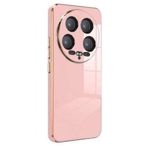 Microsonic Xiaomi Mi 14 Ultra Kılıf Olive Plated Pembe