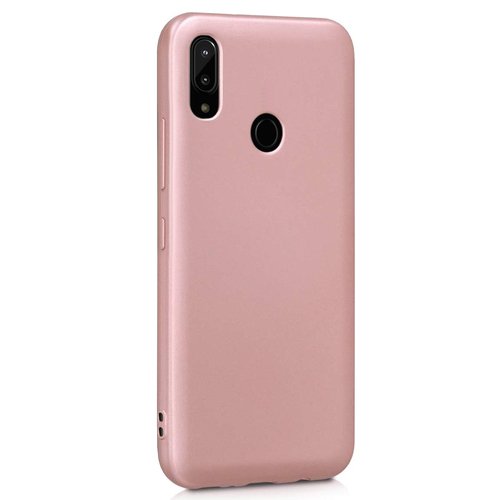 Microsonic Matte Silicone Vestel Venüs E5 Kılıf Rose Gold