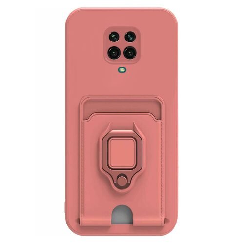 Microsonic Xiaomi Redmi Note 9 Pro Kılıf Multifunction Silicone Pembe