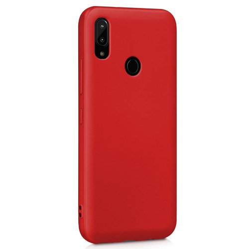 Microsonic Matte Silicone Vestel Venüs E5 Kılıf Kırmızı