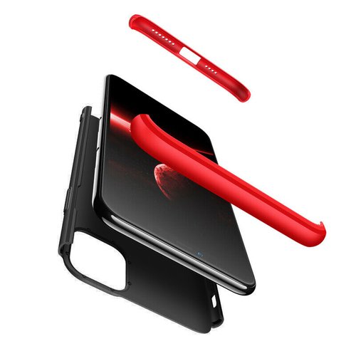 Microsonic Apple iPhone 11 Pro Max (6.5'') Kılıf Double Dip 360 Protective Mavi