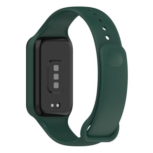 Microsonic Xiaomi Redmi Smart Band 2 Kordon, Silicone Sport Band Koyu Yeşil