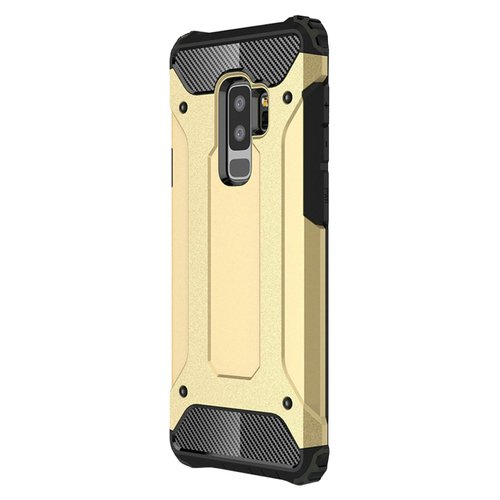 Microsonic Samsung Galaxy S9 Plus Kılıf Rugged Armor Gold