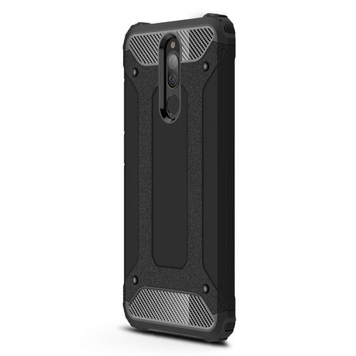 Microsonic Xiaomi Redmi 8 Kılıf Rugged Armor Siyah