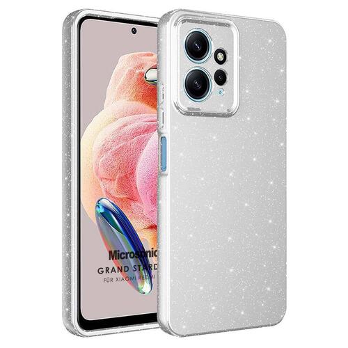 Microsonic Xiaomi Redmi Note 12 4G Kılıf Grand Stardust Gümüş