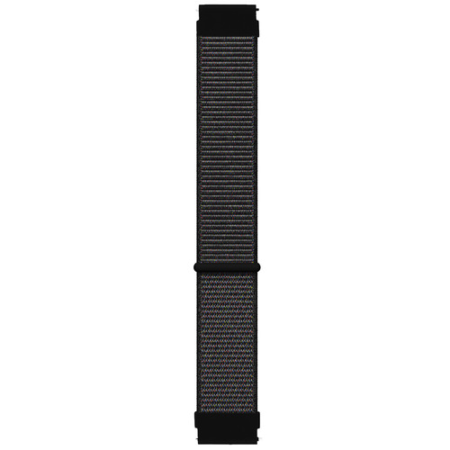 Microsonic Xiaomi Watch 5 Hasırlı Kordon Woven Sport Loop Siyah