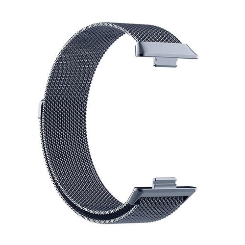 Microsonic Huawei Watch Fit 4 Pro Milanese Loop Kordon Koyu Gri