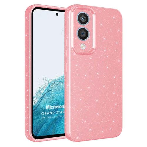 Microsonic Samsung Galaxy S25 Edge Kılıf Grand Stardust Pembe