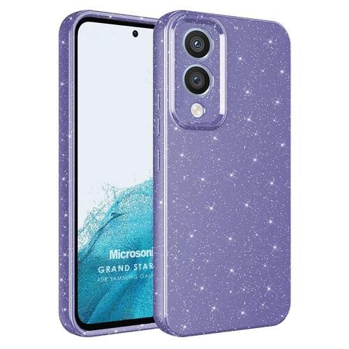 Microsonic Samsung Galaxy S25 Edge Kılıf Grand Stardust Mor