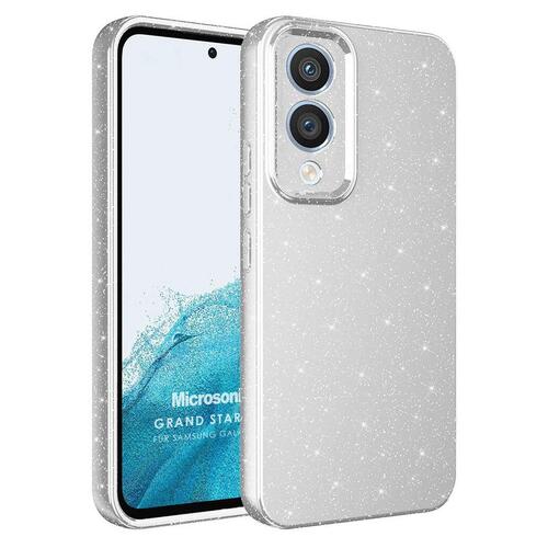 Microsonic Samsung Galaxy S25 Edge Kılıf Grand Stardust Gümüş