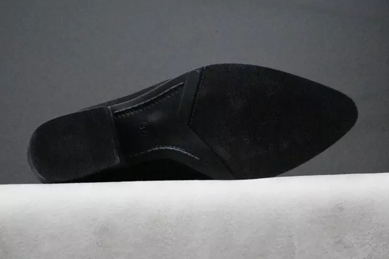 Kadın Körüklü Süet Deri Topuklu Çizme