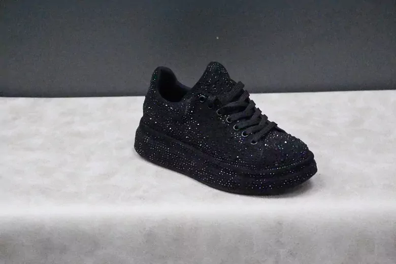 Kadın Taş İşlemeli yüksek Taban Bot