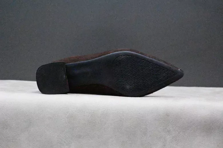 Kadın Süet Körüklü Kısa Topuklu Fermuarlı Çizme