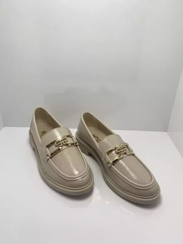 KADIN Düz Taban Tokalı Anne Kundura