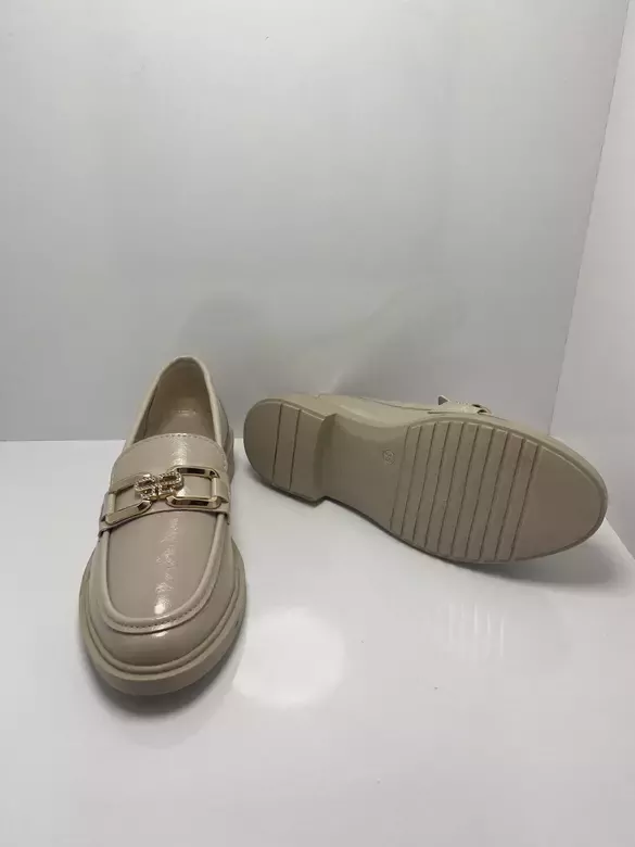 KADIN Düz Taban Tokalı Anne Kundura