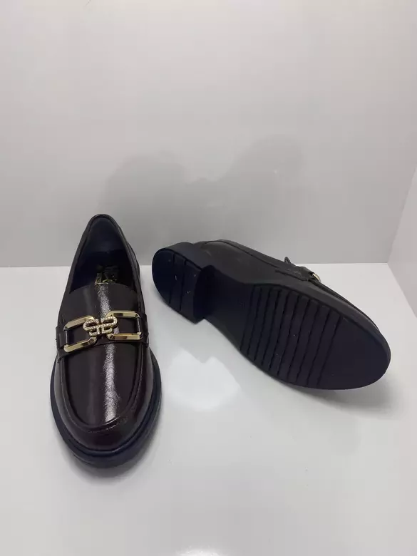 KADIN Düz Taban Tokalı Anne Kundura