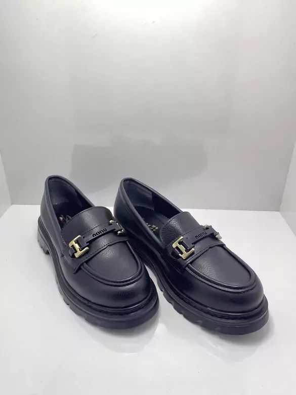 KADIN Düz Taban Tokalı Anne Kundura