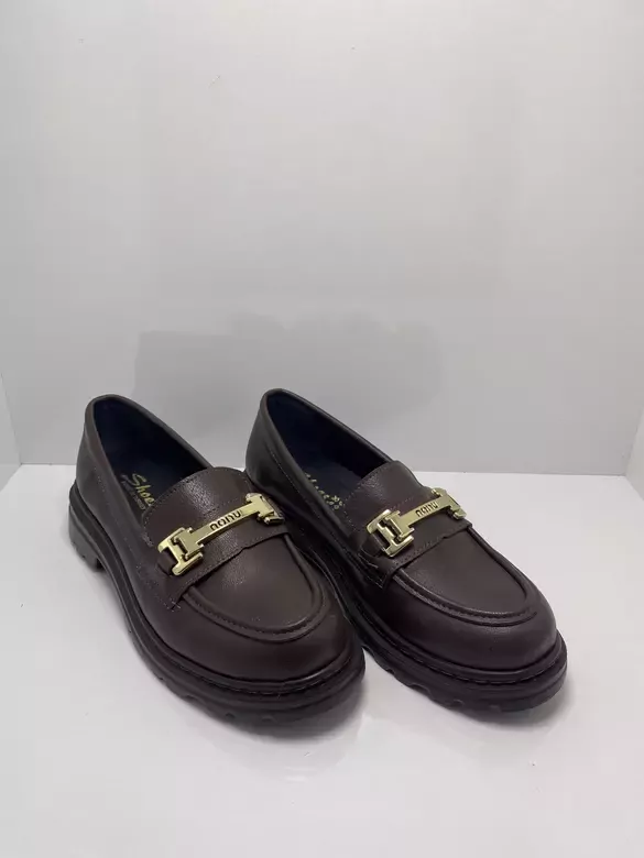 Kadın Düz Taban Tokalı Kundura