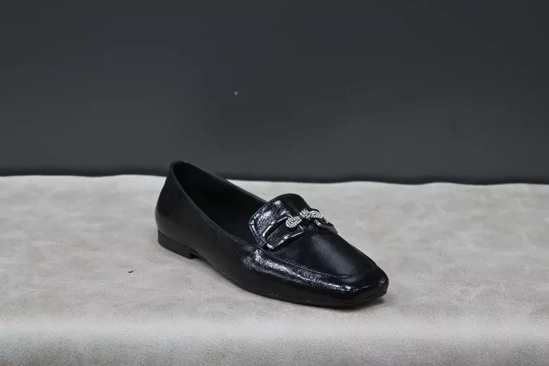 Kadın Taşlı Tokalı Babet