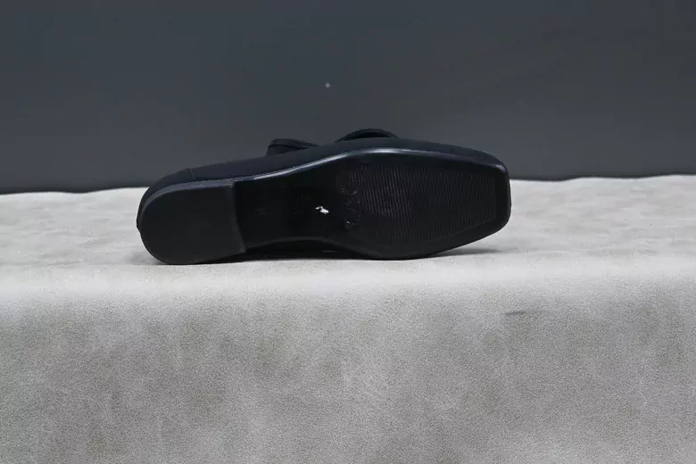 Kadın Taşlı Tokalı Nubuk Babet