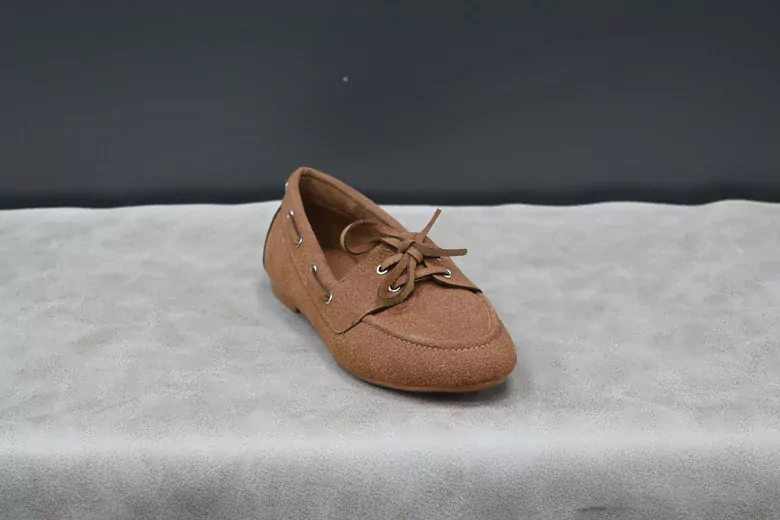 Kadın Nubuk Bağcıklı Babet