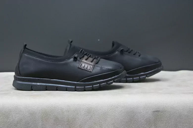 Kadın Ortapedik Bağcıklı Anne Ayakkabı