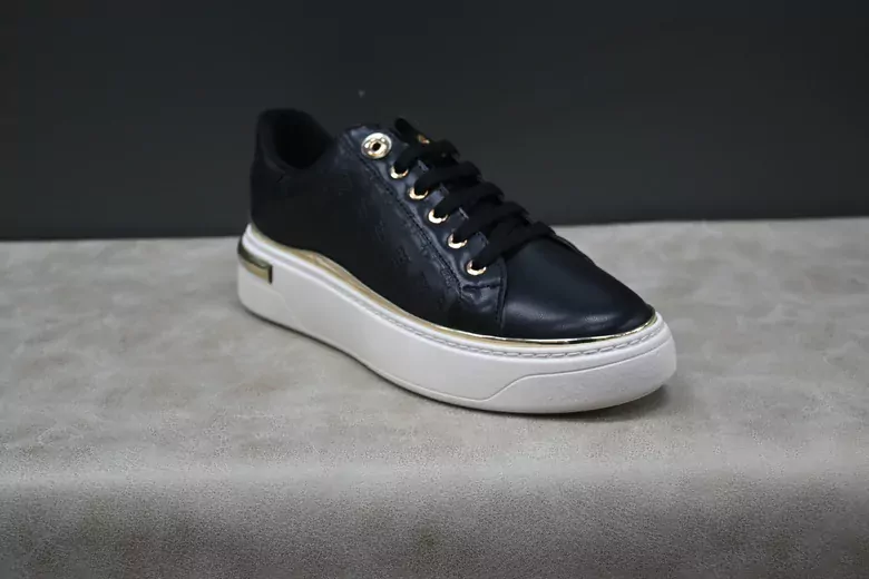 Kadın Kabartmalı Gold Detaylı Spor