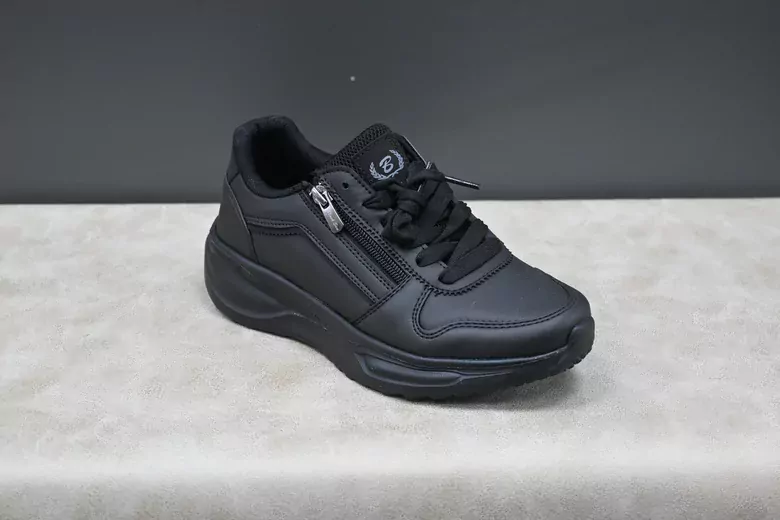 Kadın Fermuarlı Bağcıklı Spor