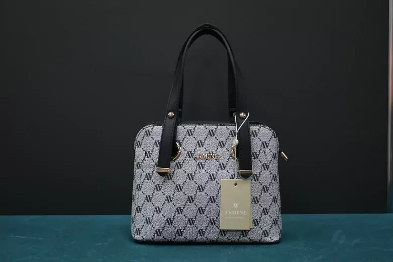 Kadın Gri Noktalı Çanta