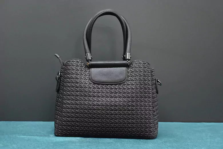 Kadın Siyah Örgü Çanta