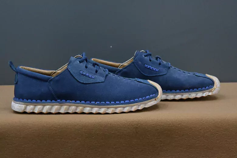 Erkek Nubuk Deri Kaymaz Taban Bağcıklı Ayakkabı