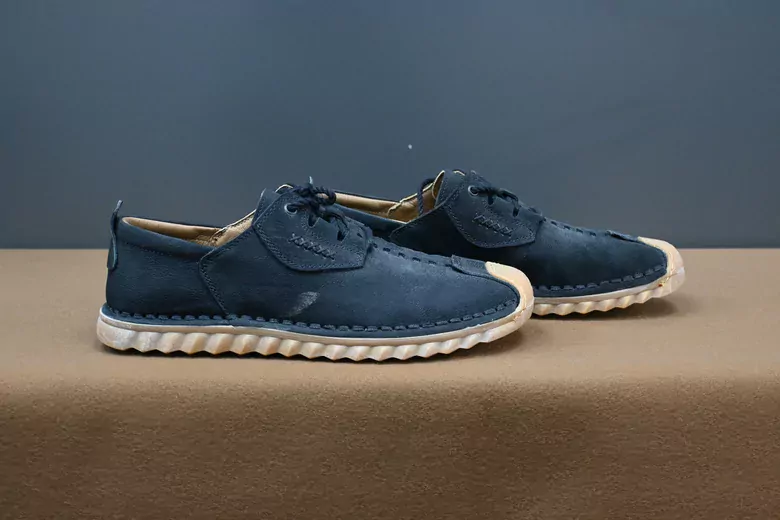 Erkek Nubuk Deri Kaymaz Taban Bağcıklı Ayakkabı